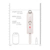 Ankle Cuffs - Nurse Theme - White
