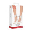 Ankle Cuffs - Nurse Theme - White