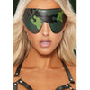Army Themed Eye Mask - Adjustable, Body-Safe Design for Enhanced Intimate Adventures