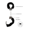 Pleasure Furry Handcuffs - With Quick-Release Button