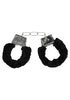 Pleasure Furry Hand Cuffs - With Quick-Release Button