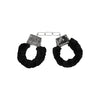 Pleasure Furry Handcuffs - With Quick-Release Button