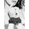Luxurious Bonded Leather Hand/Ankle Cuffs - Adjustable Straps for Perfect Comfort
