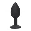 Silicone Butt Plug with Removable Jewel - Luxe Pleasure Redefined