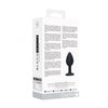Silicone Butt Plug with Removable Jewel - Luxe Pleasure Redefined