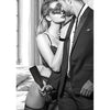 Luxury Bondage Kit #3: Lace Mask, Leather Paddle & Furry Cuffs for Passionate Play