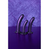 Smooth G-Spot Dildo - 7'' / 17 cm - Metallic Purple