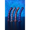 Beaded G-Spot Dildo - 6,5'' / 16,5 cm - Gun Metal