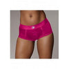 Ouch! Vibrating Strap-on Brief - Pink - M/L