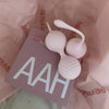 AAH Kegel Set - Navy Blue: Luxurious Pelvic Floor Strengthening Balls for Women