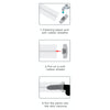 Premium Rechargeable Automatic LCD Pump - Transparent