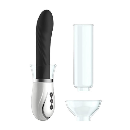 Twister - 4 in 1 Rechargeable Couples Pump Kit - Black