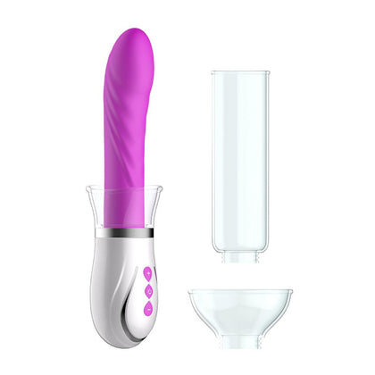Twister - 4 in 1 Rechargeable Couples Pump Kit - Purple