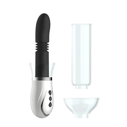 Thruster - 4 in 1 Rechargeable Couples Pump Kit - Black