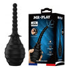Anal Douche Enema Cleaner?the nozzle length: 145mm?capacity: 330ml, Color: black