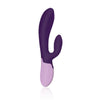 Xena Dual-Motor Rabbit Vibrator - Model XR-500 - Intense Pleasure for Women - Simultaneous Vaginal and Clitoral Stimulation - Coral & French Rose