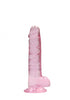 7 Inch / 17 cm Realistic Dildo With Balls - Pink