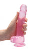 8 Inch / 20 cm Realistic Dildo With Balls - Pink