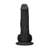Dong with testicles 8'' - Black