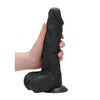 Dong with testicles 9'' - Black