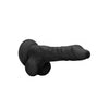 Dong with testicles 9'' - Black