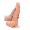 Dong with testicles 9'' - Flesh