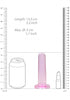 Non Realistic Dildo With Suction Cup 5.3'' / 13.5cm