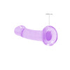 Non Realistic Dildo With Suction Cup 6.7'' / 17cm