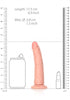 Slim Realistic Dildo with Suction Cup - 6''/ 15.5 cm