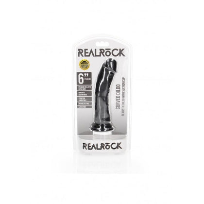 Curved Realistic Dildo with Suction Cup - 6''/ 15.5 cm