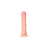 Curved Realistic Dildo with Suction Cup - 8''/ 20.5 cm