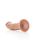 Curved Realistic Dildo with Suction Cup - 8''/ 20.5 cm