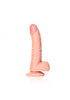 Curved Realistic Dildo with Balls and Suction Cup - 6''/ 15.5 cm