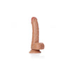 Curved Realistic Dildo with Balls and Suction Cup - 6''/ 15.5 cm