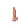 Curved Realistic Dildo with Balls and Suction Cup - 6''/ 15.5 cm