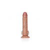 Curved Realistic Dildo with Balls and Suction Cup - 6''/ 15.5 cm