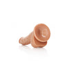 Curved Realistic Dildo with Balls and Suction Cup - 7'' Pleasure