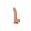 Curved Realistic Dildo with Balls and Suction Cup - 8''/ 20.5 cm