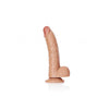 Curved Realistic Dildo with Balls and Suction Cup - 8''/ 20.5 cm