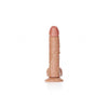 Curved Realistic Dildo with Balls and Suction Cup - 8''/ 20.5 cm