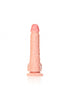 Straight Realistic Dildo with Balls and Suction Cup - 7''/ 18 cm