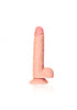 Straight Realistic Dildo with Balls and Suction Cup - 8''/ 20.5 cm