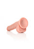 Straight Realistic Dildo with Balls and Suction Cup - 11''/ 28 cm