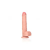 Straight Realistic Dildo with Balls and Suction Cup - 12''/ 30.5 cm