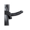Vibrating Hollow Strapon with Balls - 7'' / 18 cm