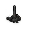 Vibrating Hollow Strapon with Balls - 9'' / 23 cm