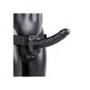 Vibrating Hollow Strapon with Balls - 9'' / 23 cm