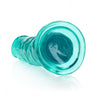 Crystal Clear Turquoise Dildo - 11 Inches of Pleasure