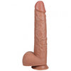 RealRock Ultra Realistic Skin - Extra Large Straight with Balls 13