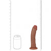 RealRock Ultra Realistic Skin - Vibrating Rechargeable - Regular Curved without Balls 8